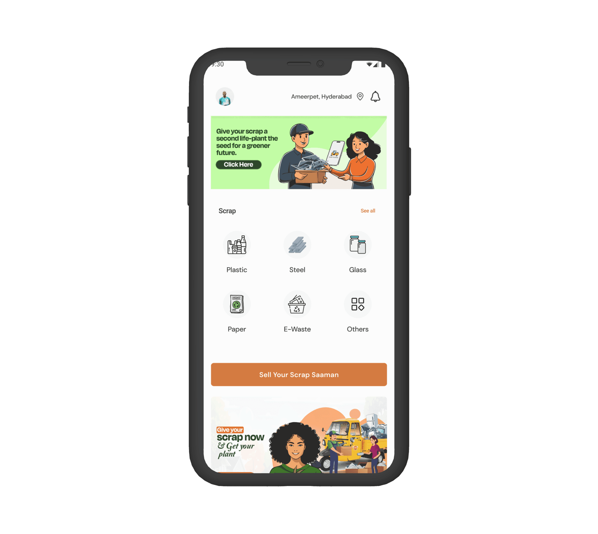 Scrap Saaman App Preview